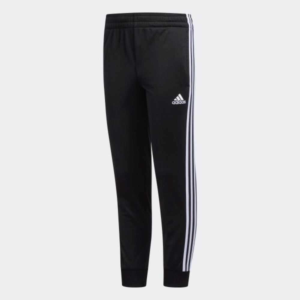 Adidas iconic kids black joggers